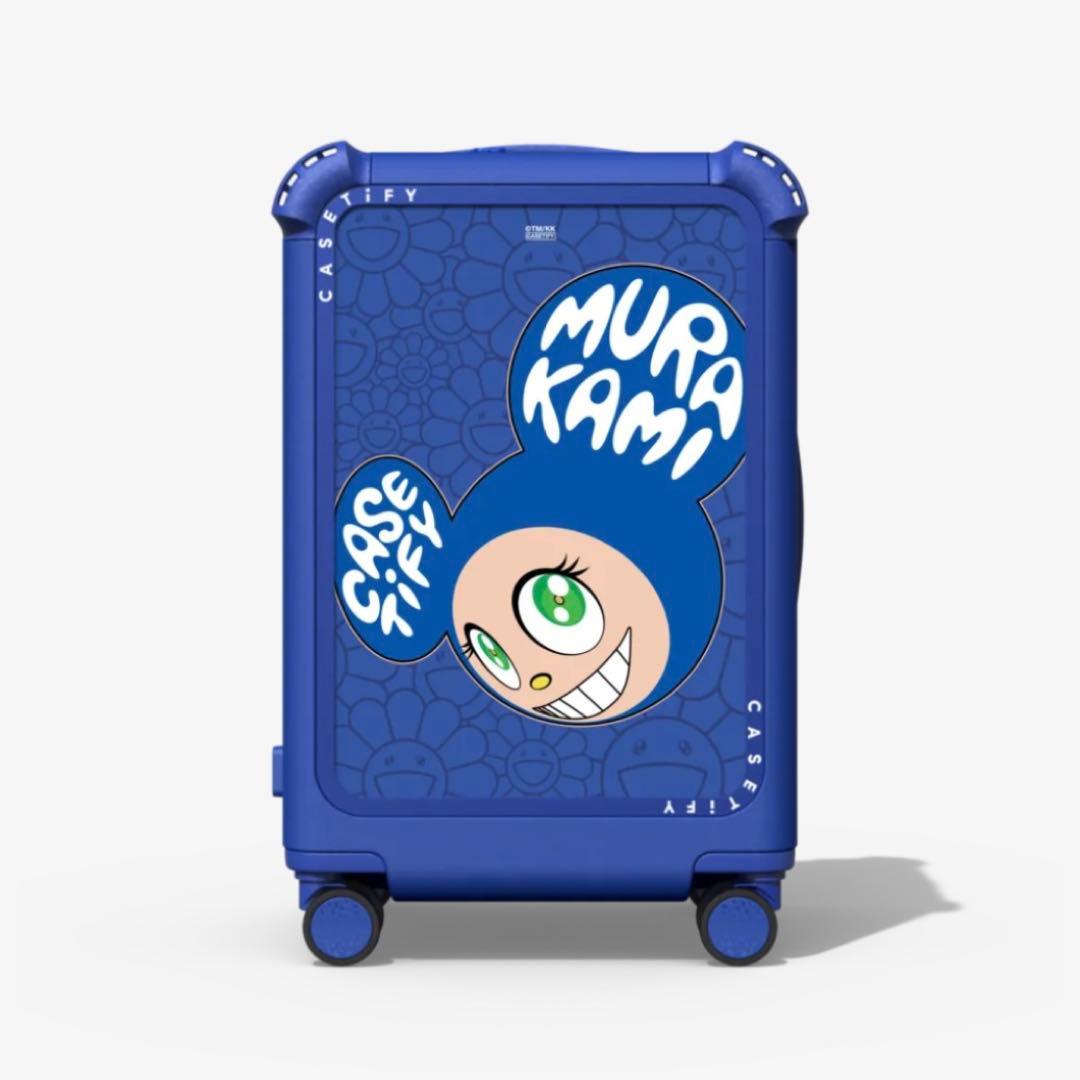 村上隆 ケースティファイ スーツケース CASETiFY MR. DOB ブルー