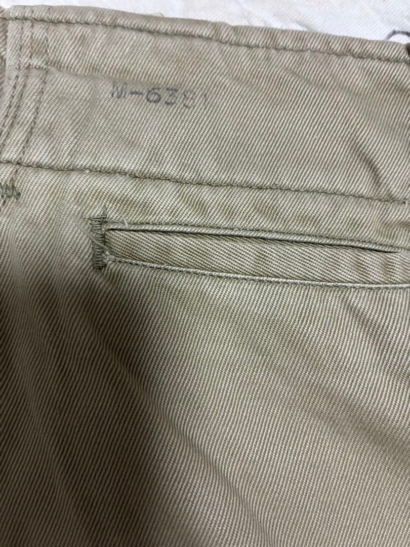 ヴ*き様 40s US.ARMY アーミーチノ M-45 PWステッチ ヴィンテ