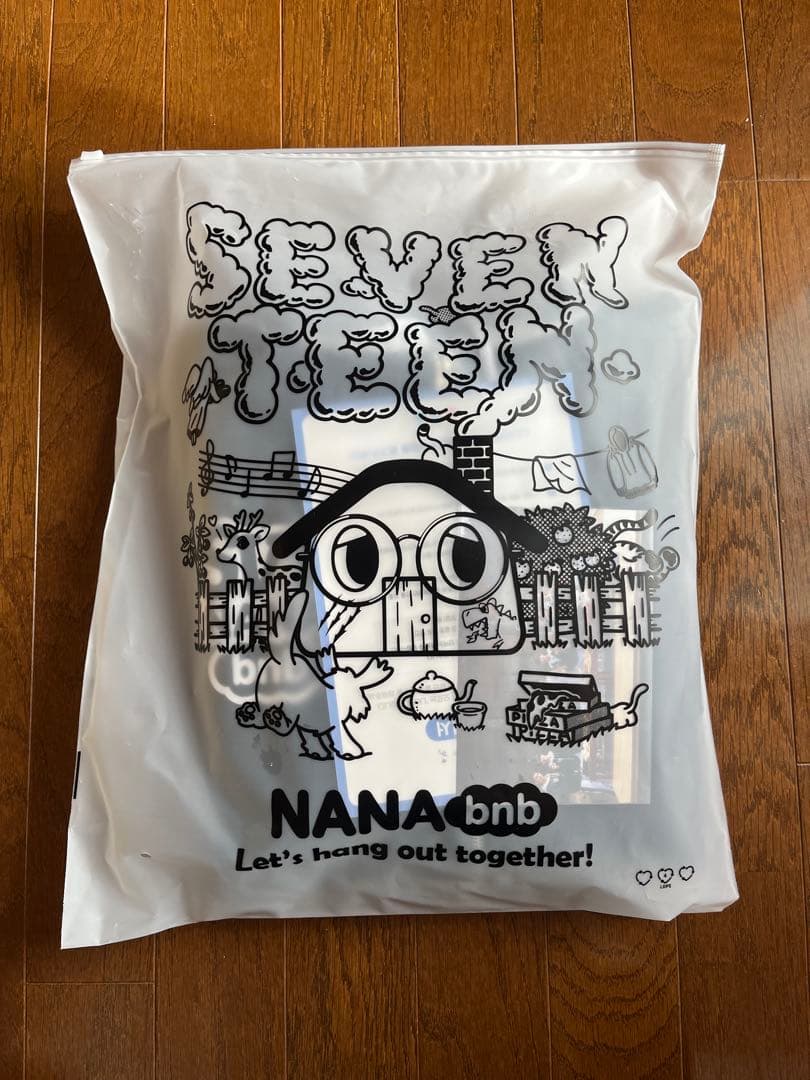 SEVENTEEN NANA bnb ナナ民泊 パーカー Lサイズ