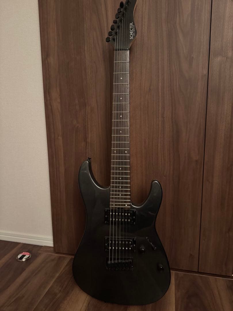 【限定美品】シェクターOL-NV-7-2H-FXD 7弦ギターschecter
