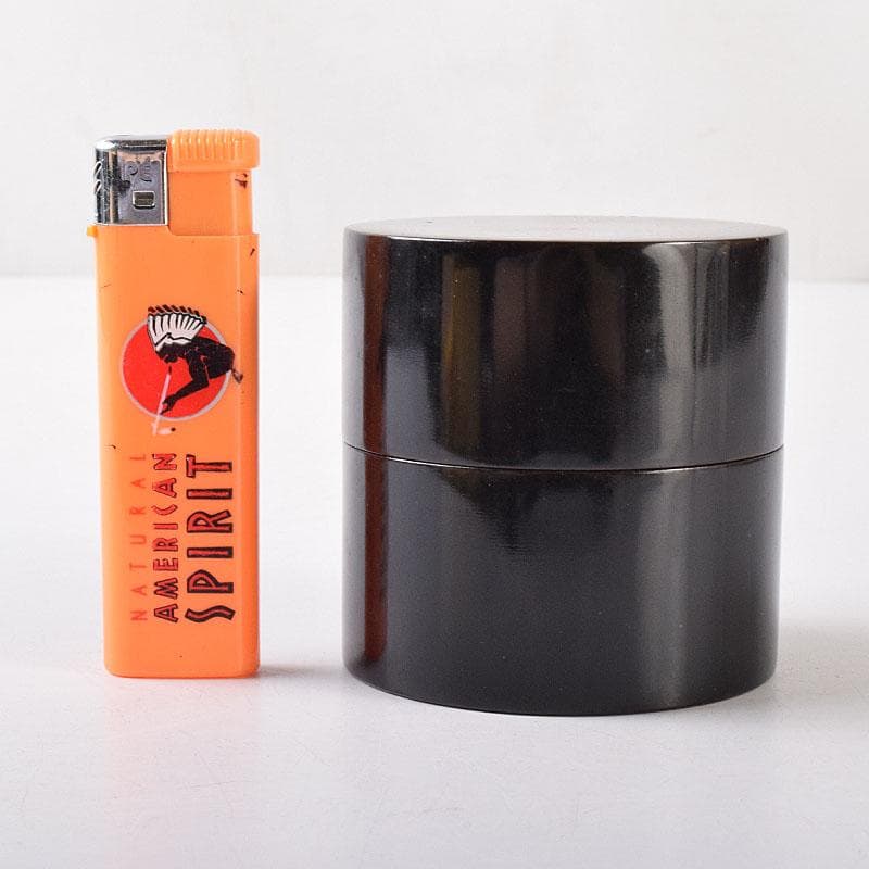 茶道具　黒漆　中次　棗　合わせ箱　V　7356