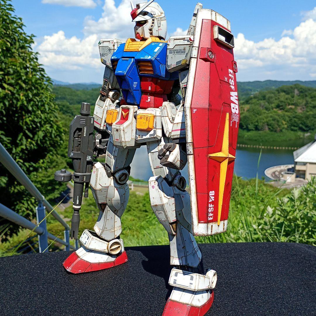 1/48 メガサイズ　ガンダム　塗装済完成品　ガンプラ