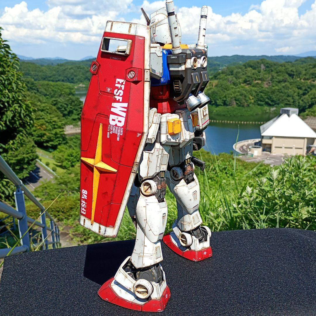 1/48 メガサイズ　ガンダム　塗装済完成品　ガンプラ