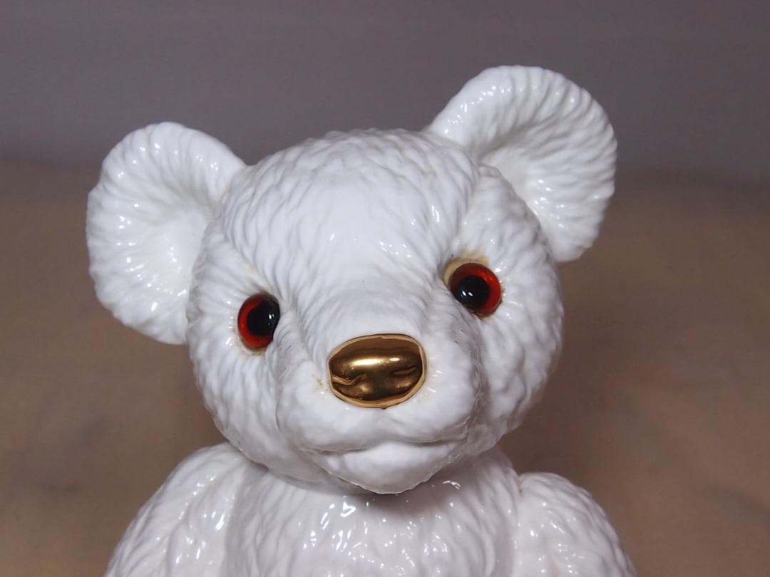 【激レア・美品】ノリタケ Noritake テディベア 熊 飾り/置物インテリア