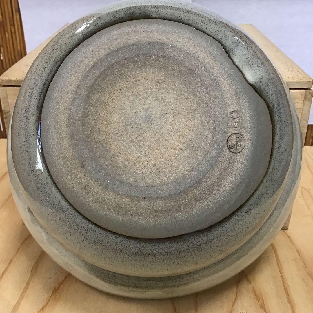 茶道具 菓子器 高取 菓子器 鬼丸碧山 造 N101K