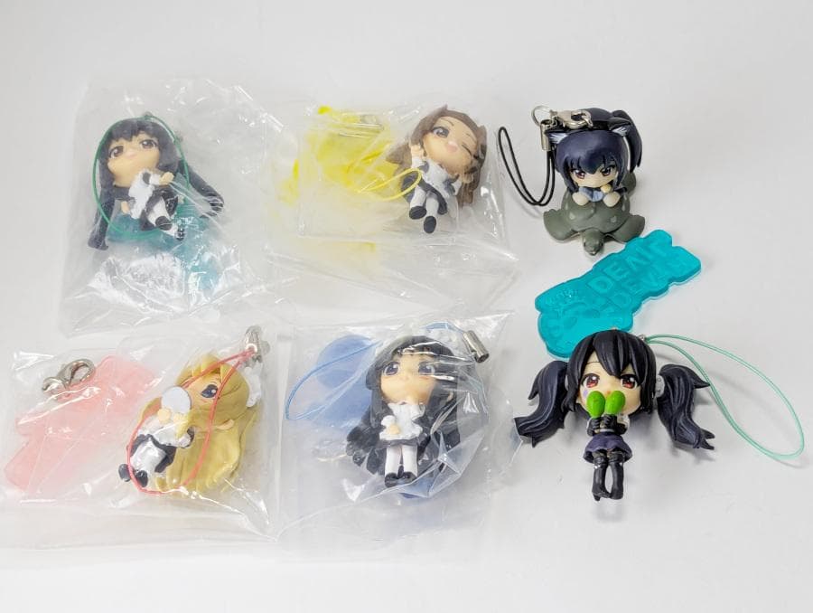 一番くじ きゅんキャラわーるど SP けいおん！ ストラップ 6種セット