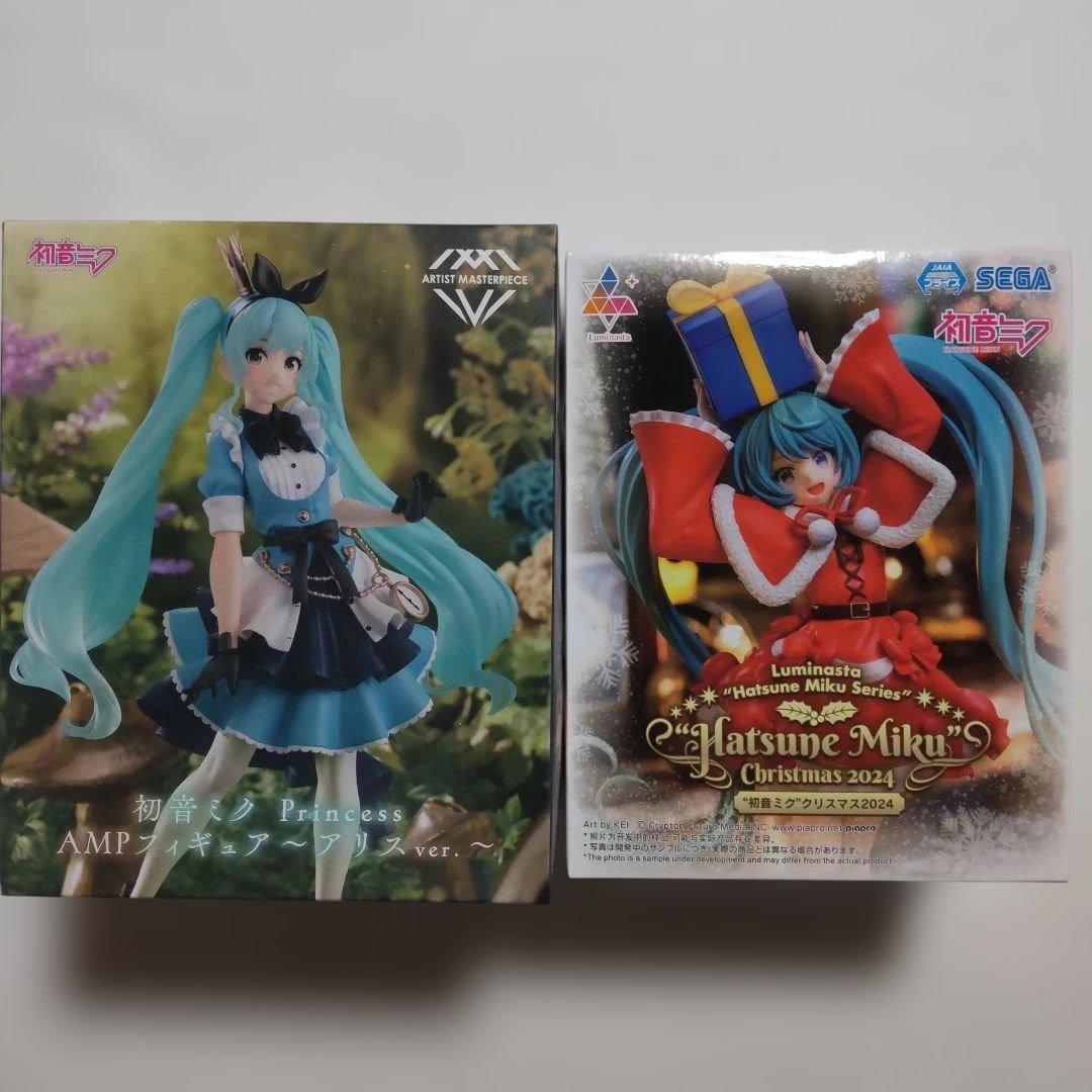 初音ミク 巡音ルカ プライズ景品 フィギュア 15体セット
