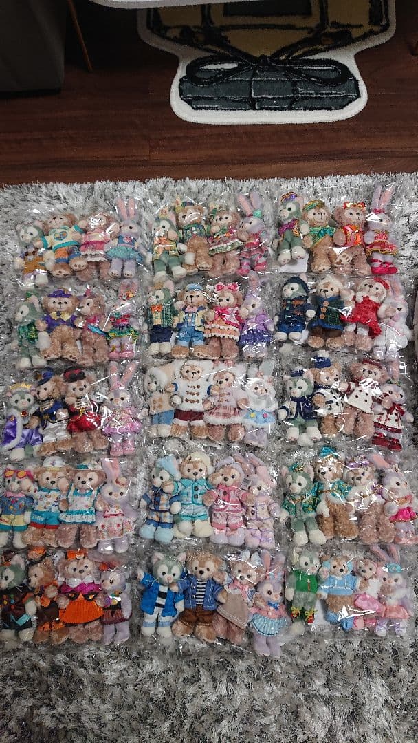 ディズニー ぬいば まとめ売り 165体