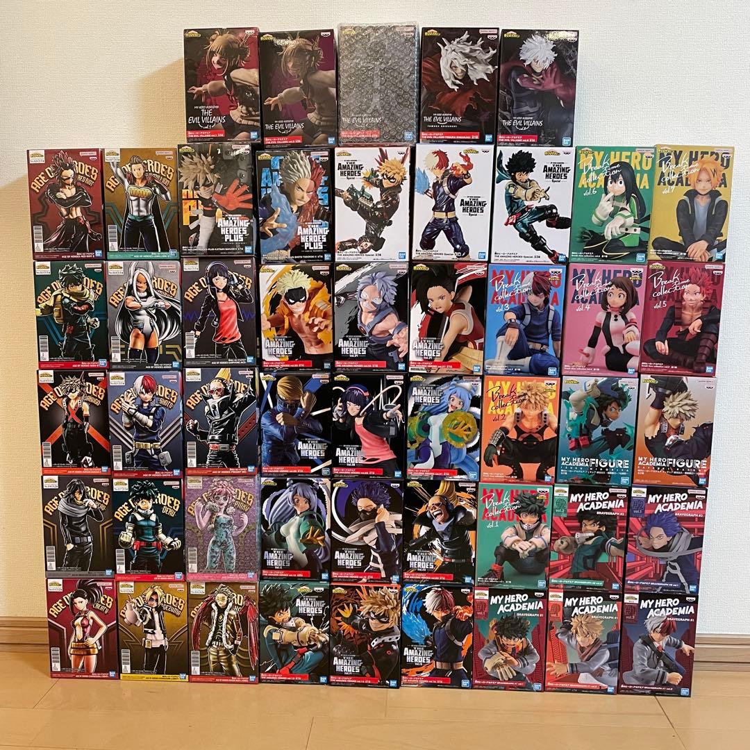 匿名】僕のヒーローアカデミア ヒロアカ フィギュア 計50点　デク 爆豪 轟 他