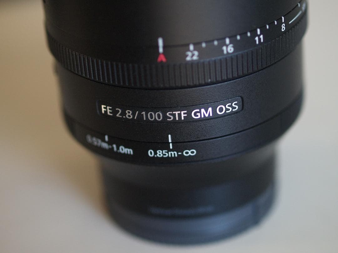 Sony FE 100mm f2.8 STF GM OSS 高級保護フィルター
