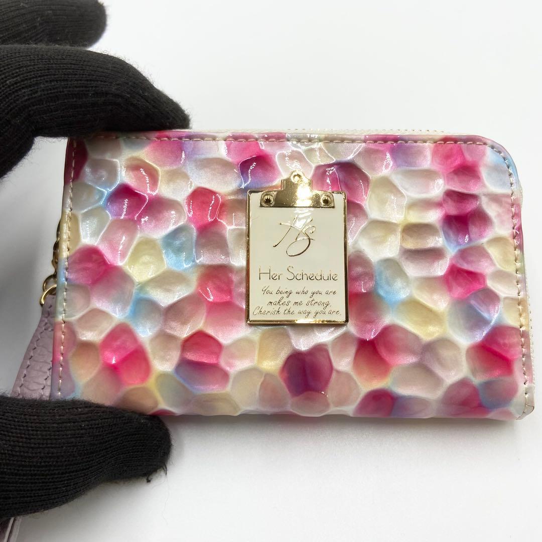 新品未使用　大人気　HerSchedule keyllet エナメルレザー