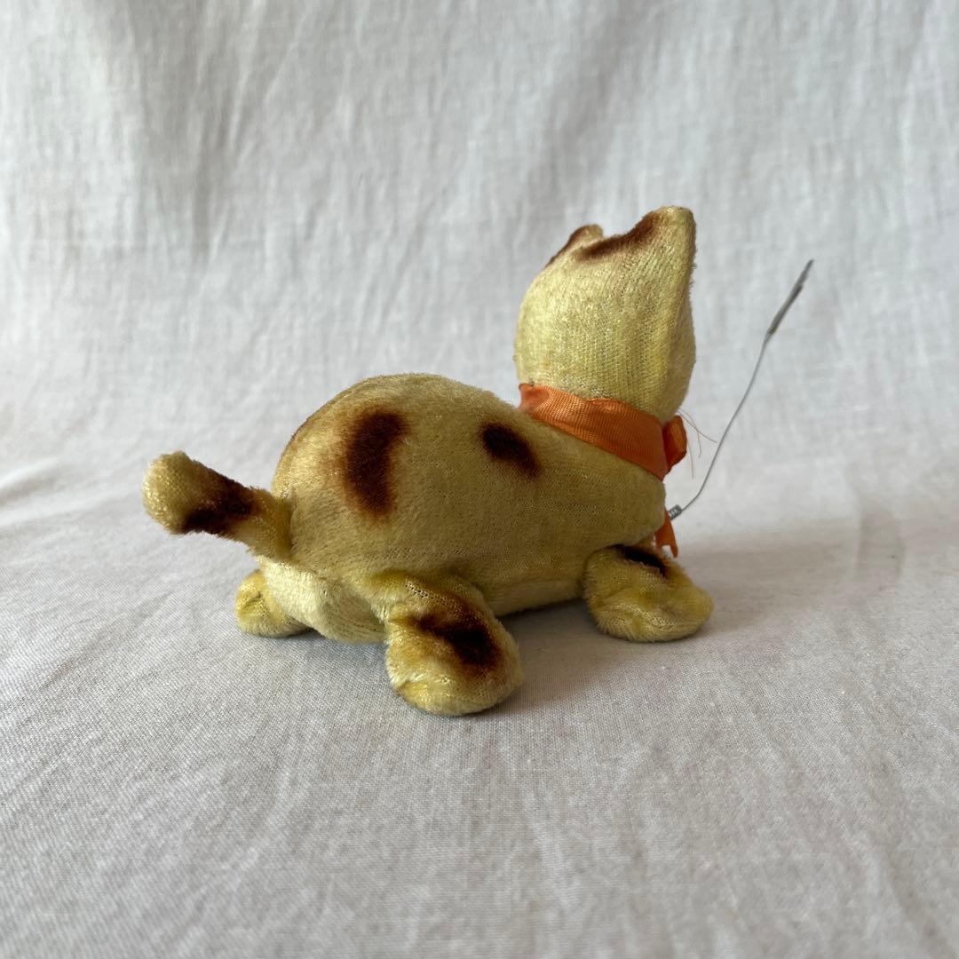 レア　アンティーク　ぜんまい　ねこ　蝶　ぬいぐるみ