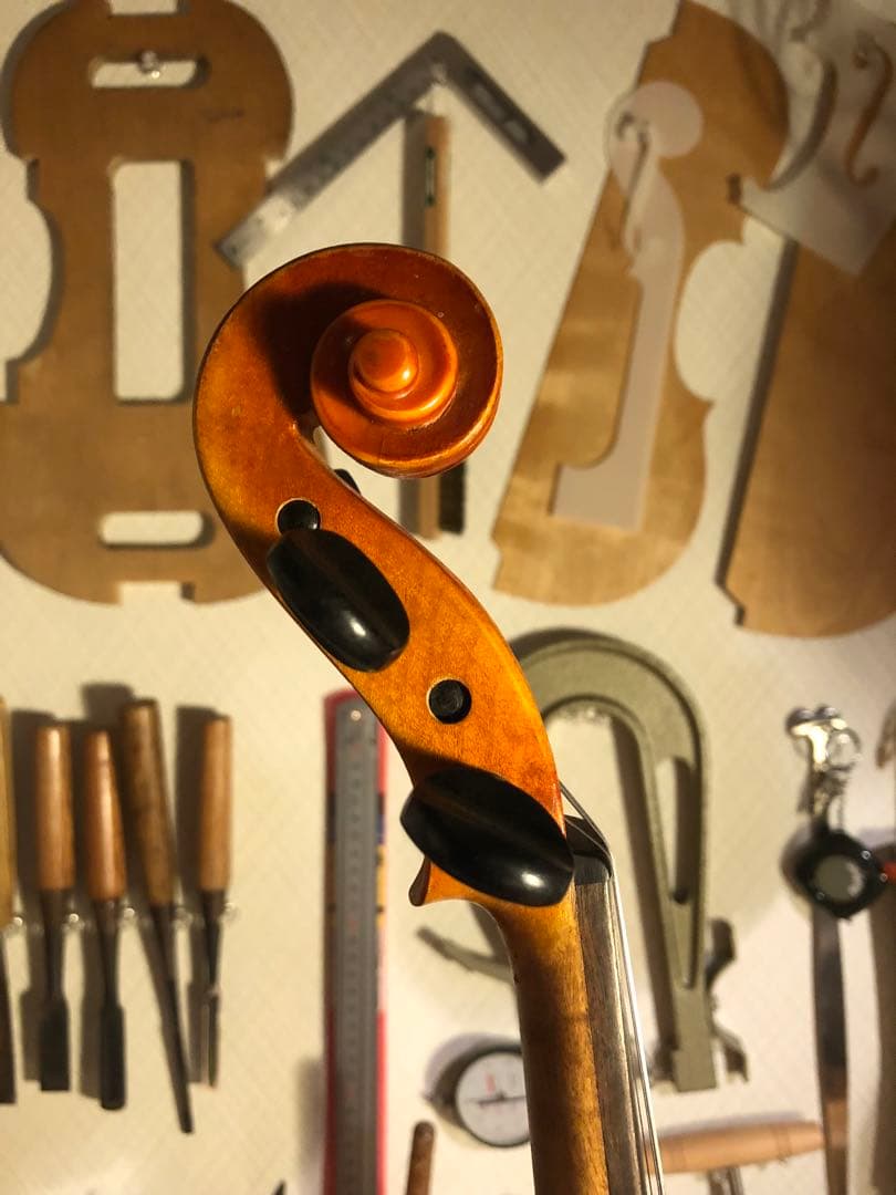 【駒&魂柱新調済】Suzuki分数バイオリンNo280 3/4 1980