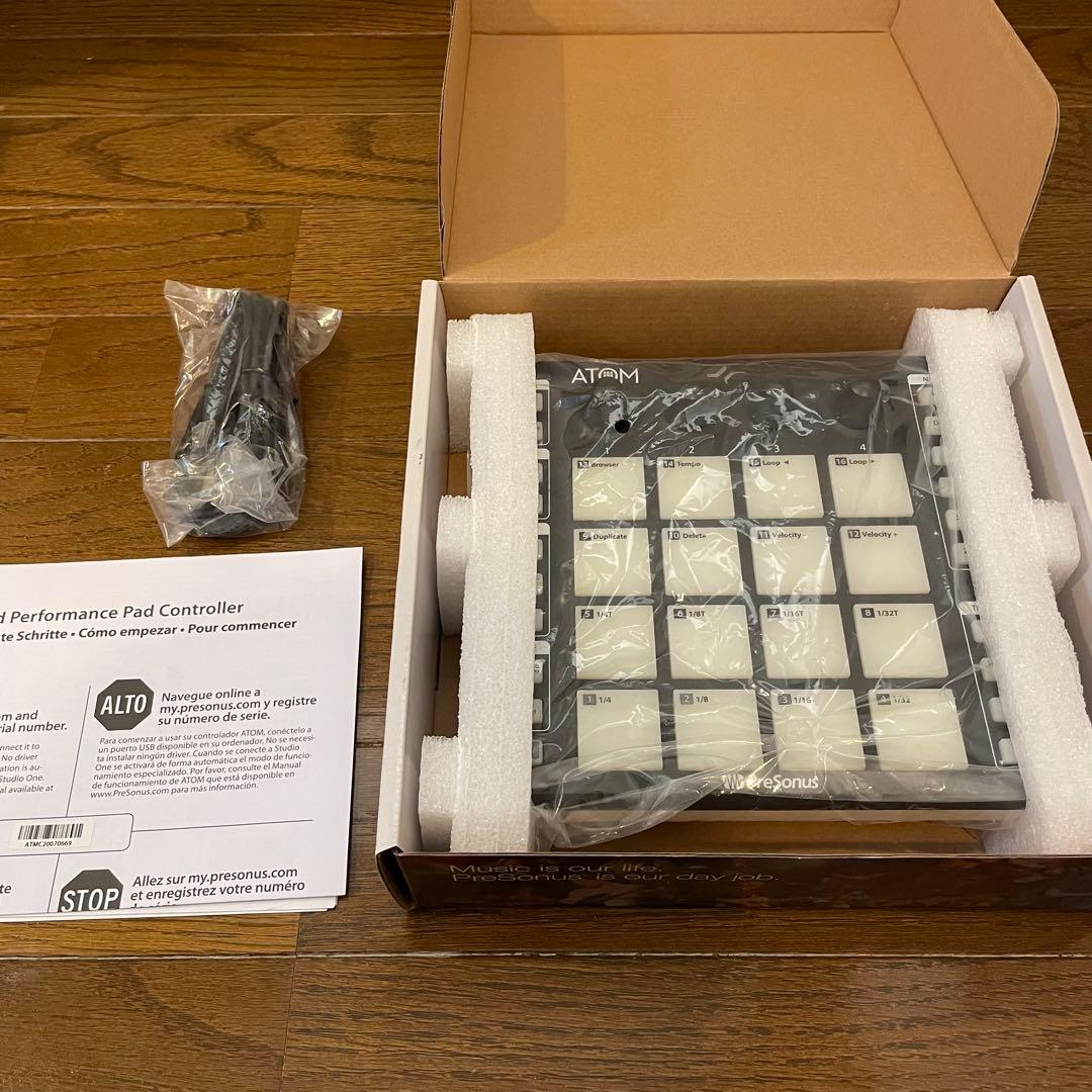 PreSonus ATOM MIDIパッドコントローラー
