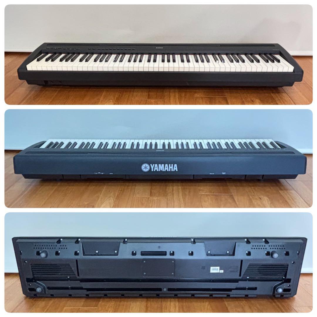 デビューに最適✨YAMAHA P-85 88鍵盤 ヤマハ 電子ピアノ 美品 黒