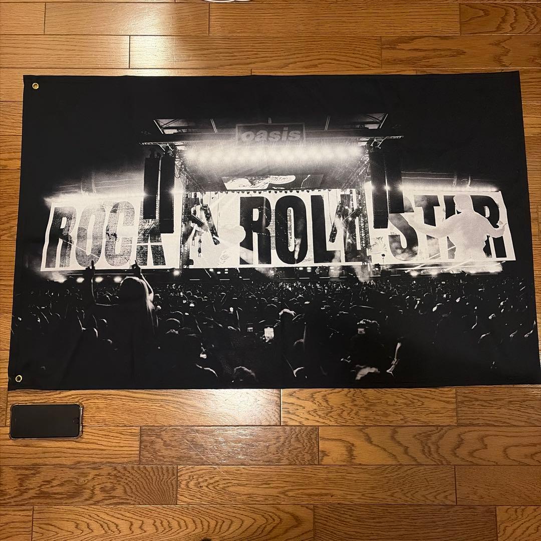 【極希少】Oasis Live ’25 Tour フラッグポスター　オアシス