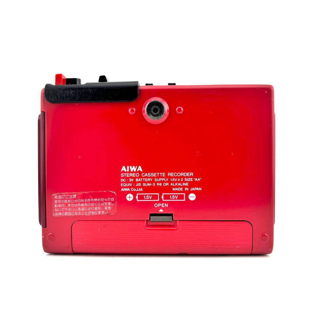 【通電確認済】AIWA HS-F2 カセットボーイ アイワ