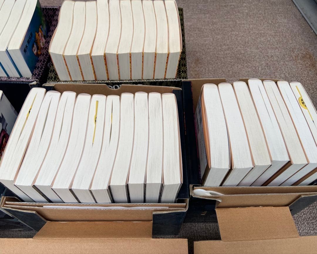 ジョジョの奇妙な冒険　文庫版　１～6部　50巻セット　ボックス&カード付き