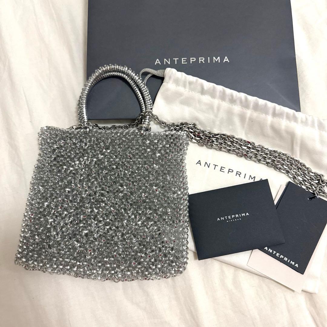 アンテプリマ ANTEPRIMA 正規品　ミニアトゥーラシルバー