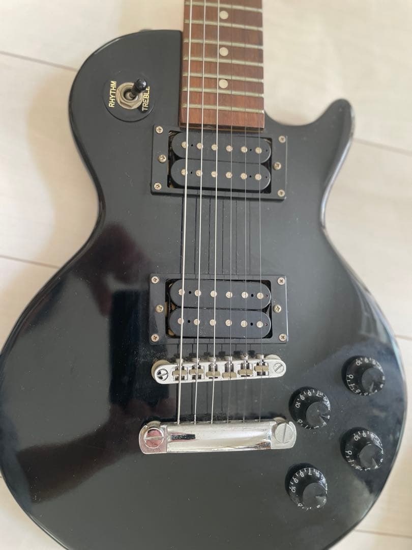 TARGET エレキギター レスポールタイプ ブラック ショートスケール