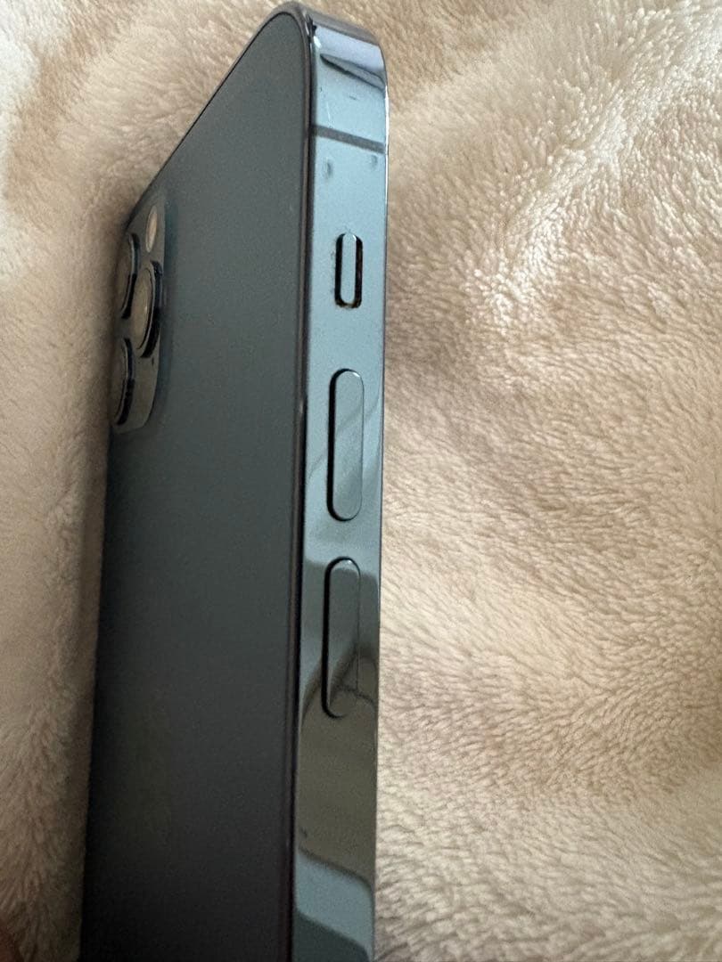 Apple iPhone 12 Pro 青 ケース付き