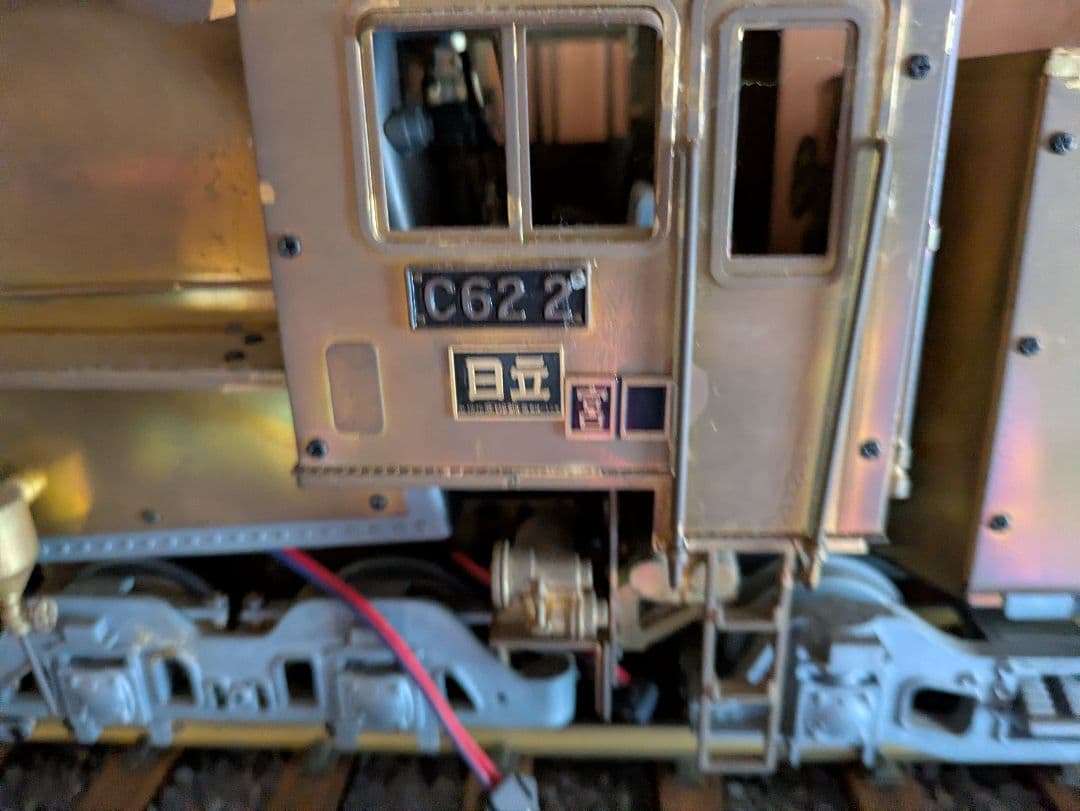 ディアゴスティーニ　つばめc62 模型　真鍮模型