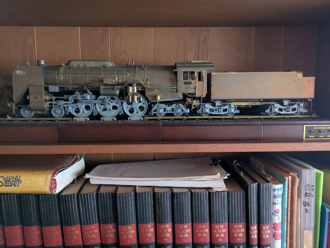 ディアゴスティーニ　つばめc62 模型　真鍮模型