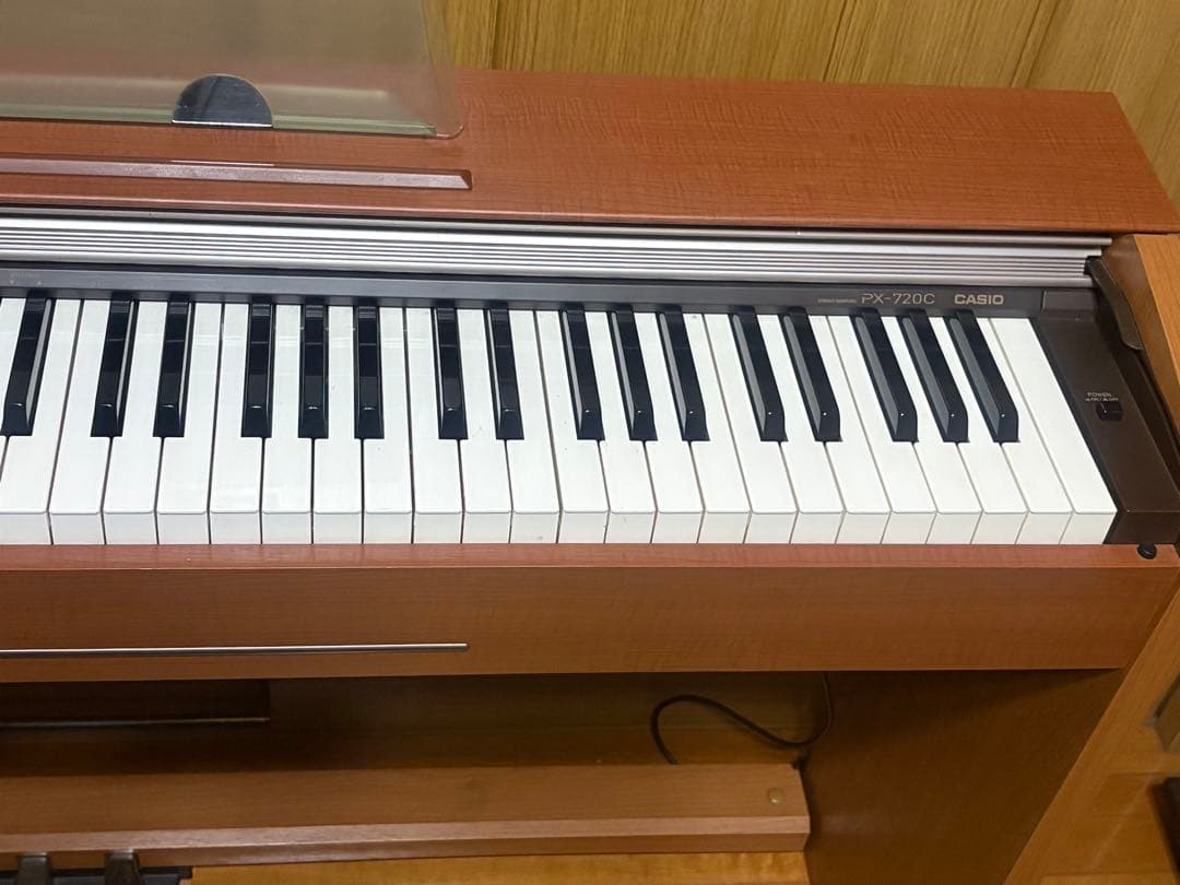 CASIO PX-720C 88鍵盤　スタンド一体型　ブラウン