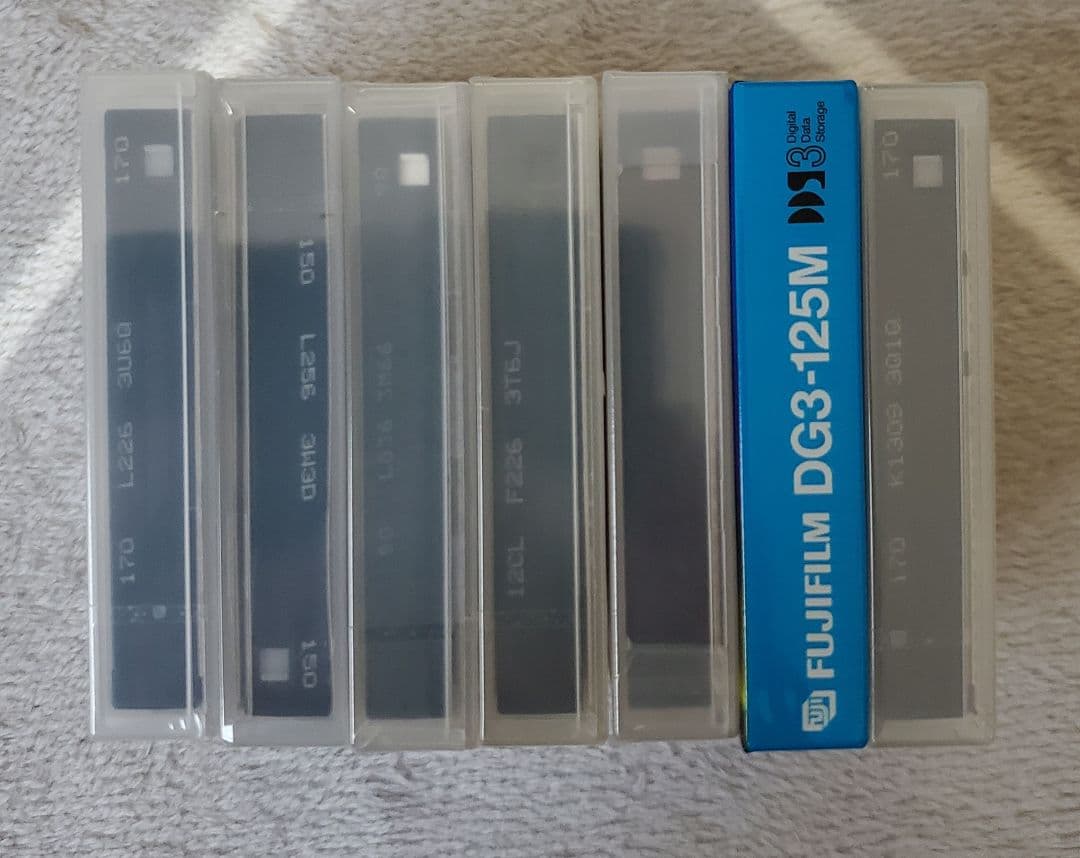 DATテープ·FUJITSU·NEC　生産中止品　廃盤　貴重　新品未開封