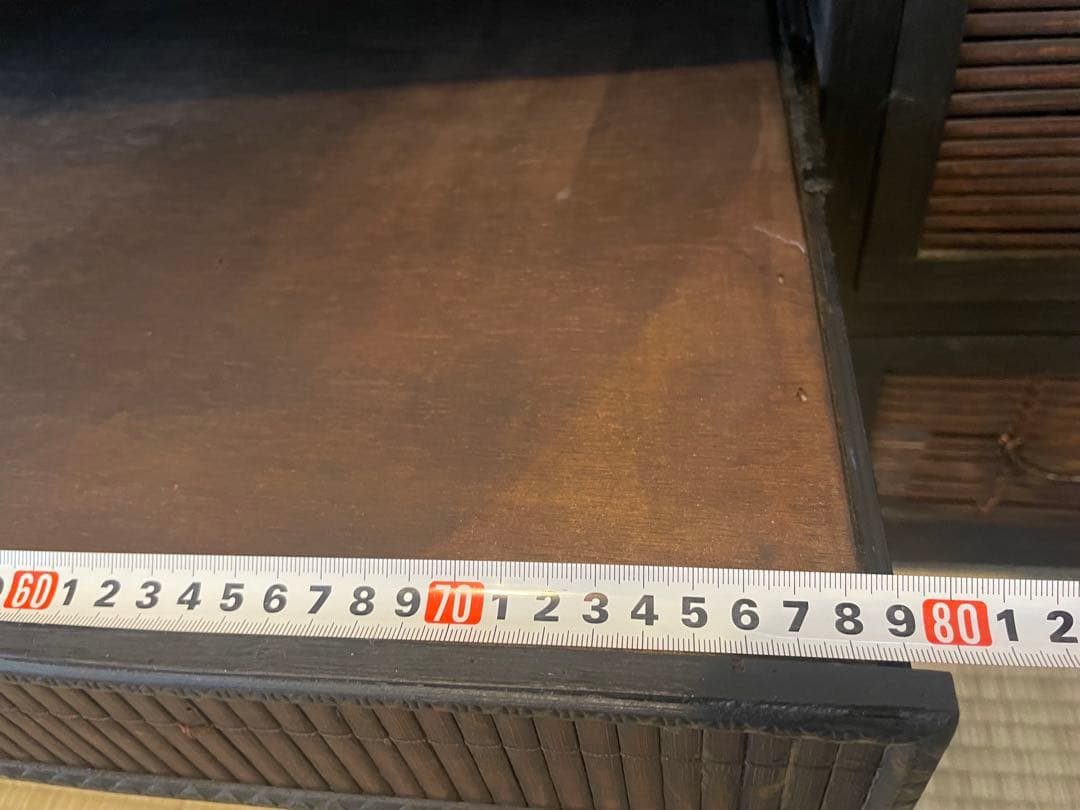 バンブー家具　パソコンデスク