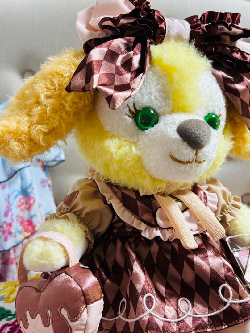 上海ディズニー　チョコレートクッキーアン　ぬいぐるみS➕コスチュームセット