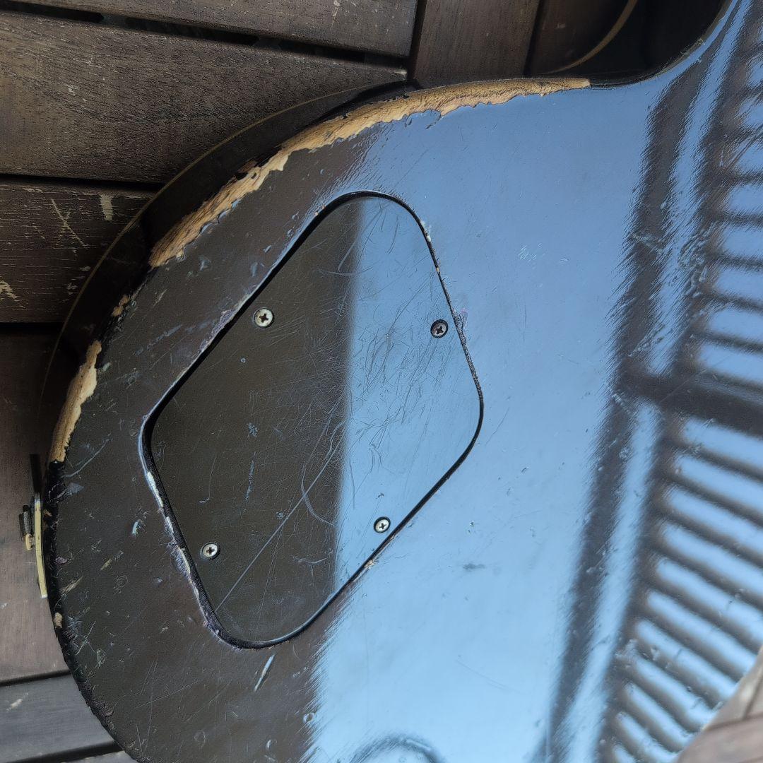 GRECO EG 77年 レスポール セミホローの虎目ボディ！