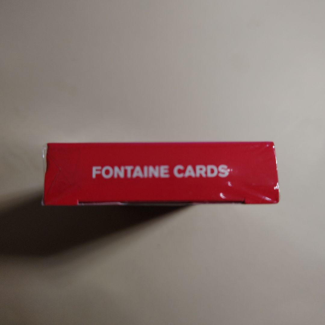 トランプ fontaine F.T.P red playing cards