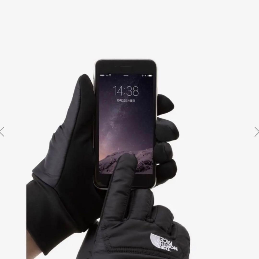 THE NORTH FACE ヌプシイーチップグローブ　ブラック　M