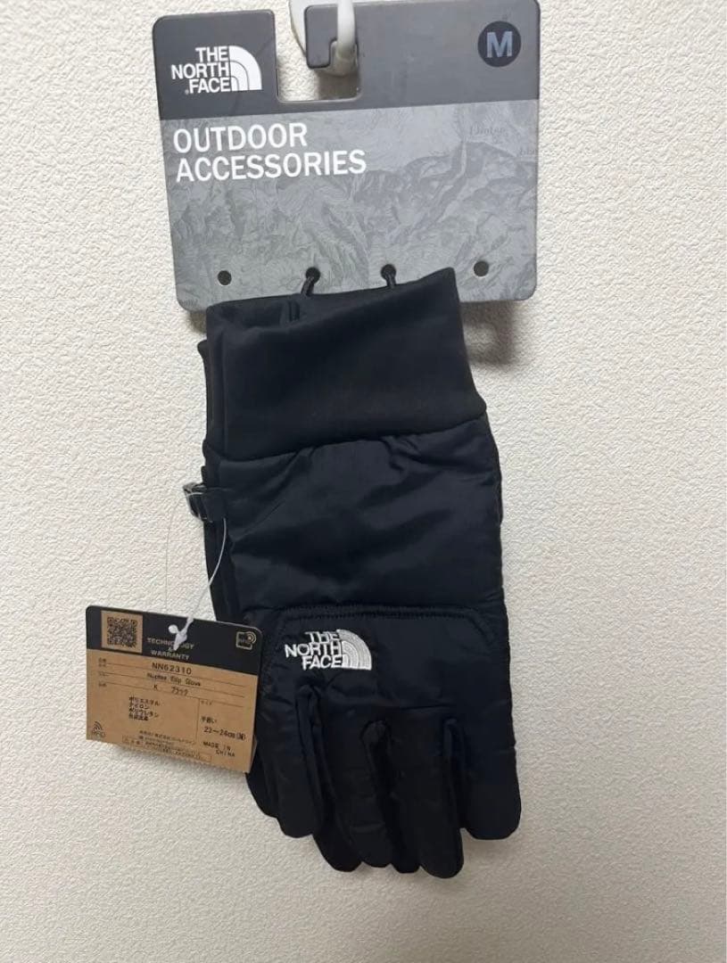 THE NORTH FACE ヌプシイーチップグローブ　ブラック　M