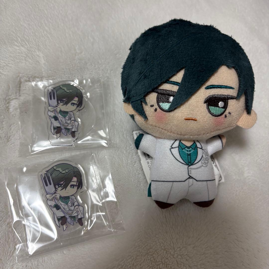 ブルーロック ちびぐるみ アクスタ×2 sweets 糸師凛 namco