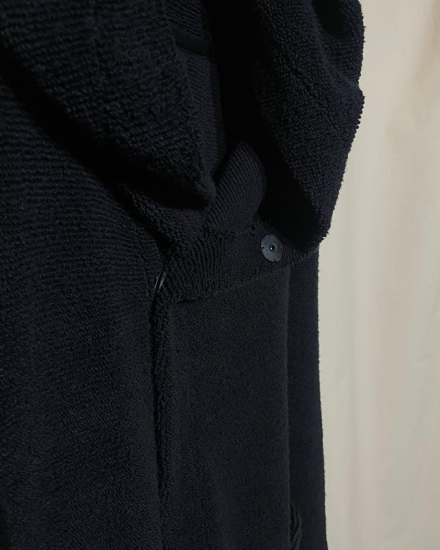 ジャケット・アウター bajra - Cut-Off Detail Pile Long Coat