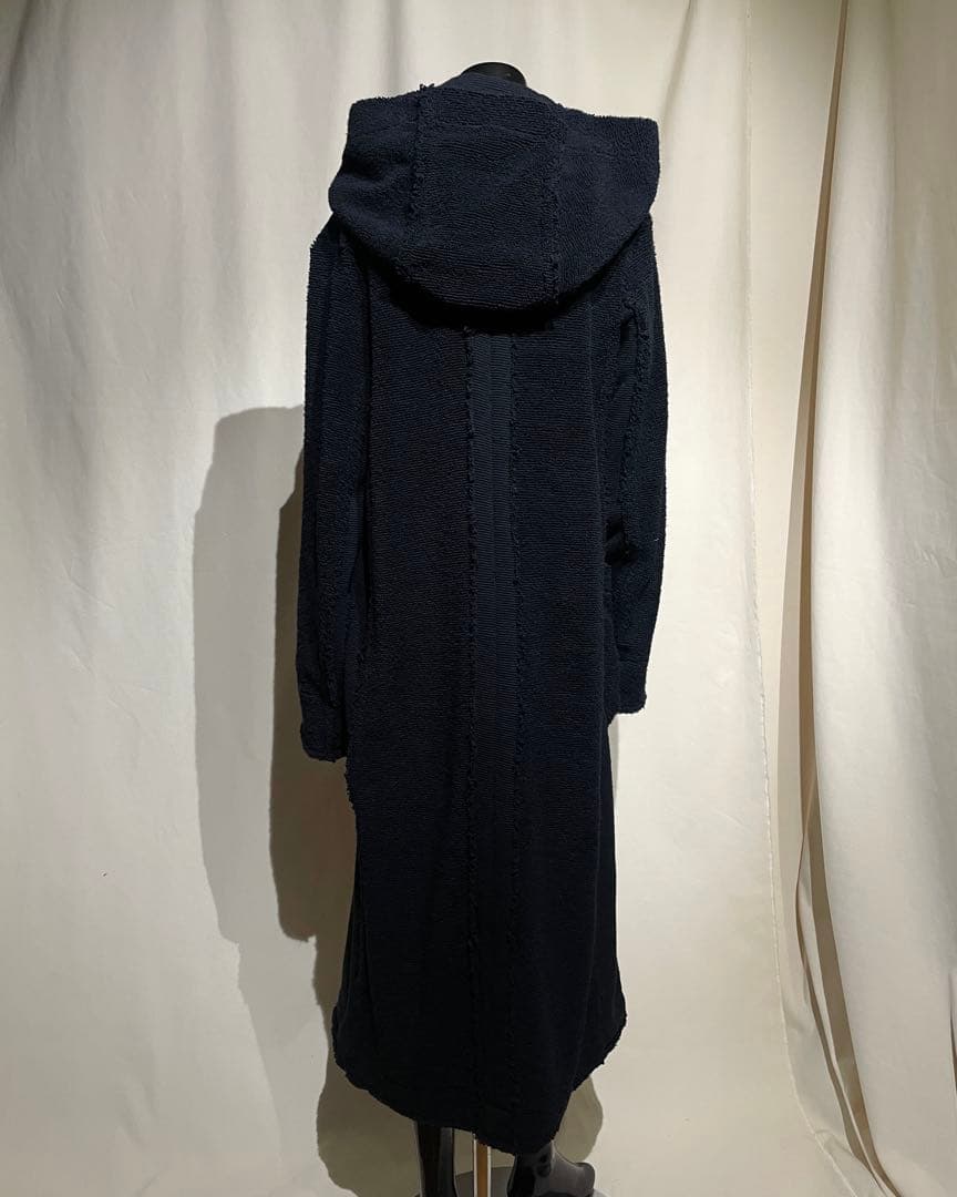 ジャケット・アウター bajra - Cut-Off Detail Pile Long Coat