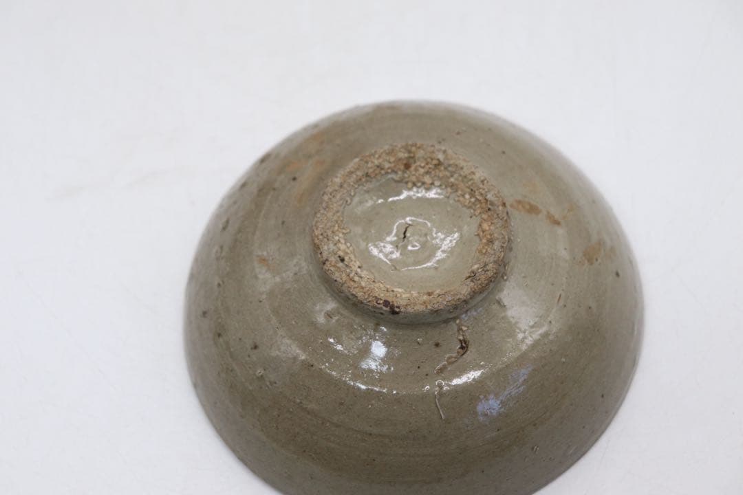 朝鮮唐津　平茶碗　木箱付　送料込み250214