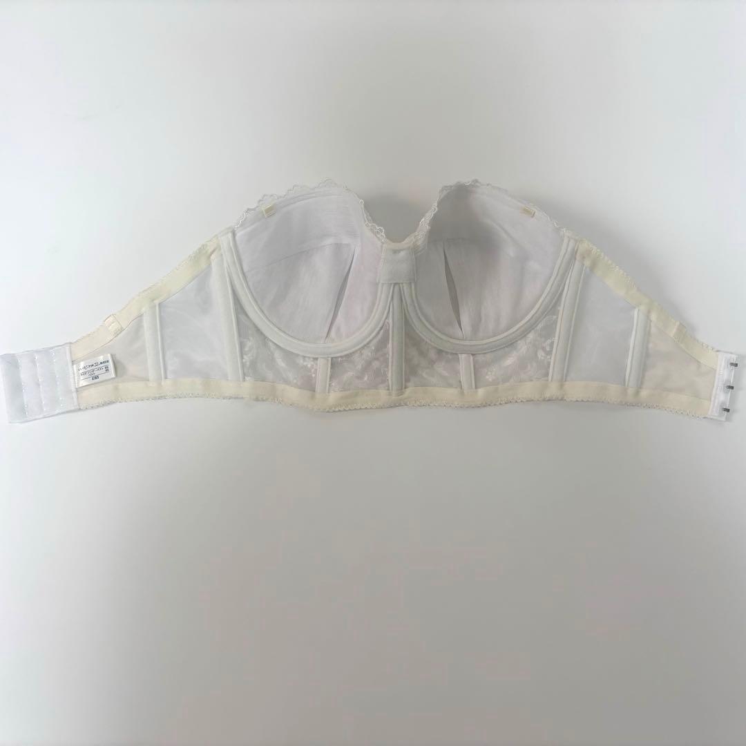 極美品 セモアブライダルインナー ホワイト ウェディングドレス 結婚式 収納袋付