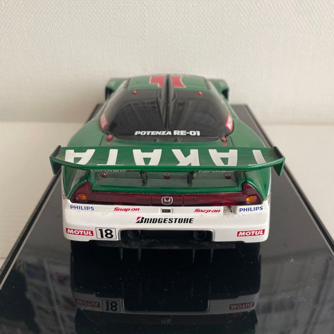 TAKATA nsx 1/18 モデルカー　autoart ショーケース付き