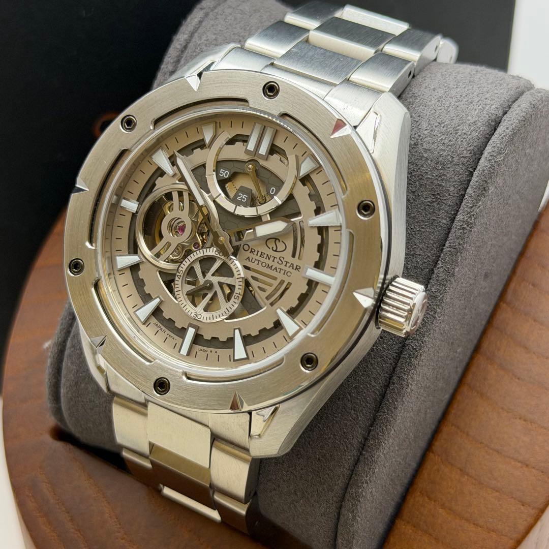 【極美品】オリエントスター　自動巻　アバンギャルド　F6F4-UAF0 箱付