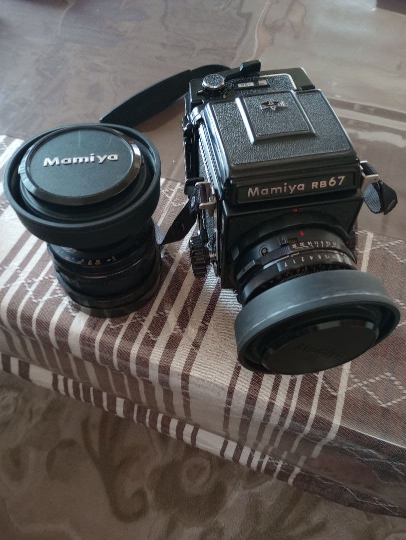 Mamiya RB 67 レンズ2個、アダプター、レリーズ他付き