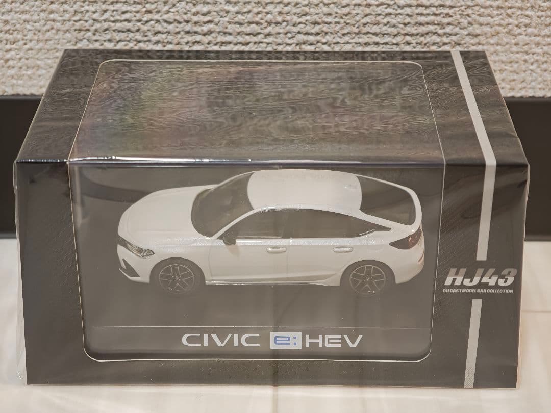 Hobby Japan 1/43 Honda CIVIC e:HEV ホワイト