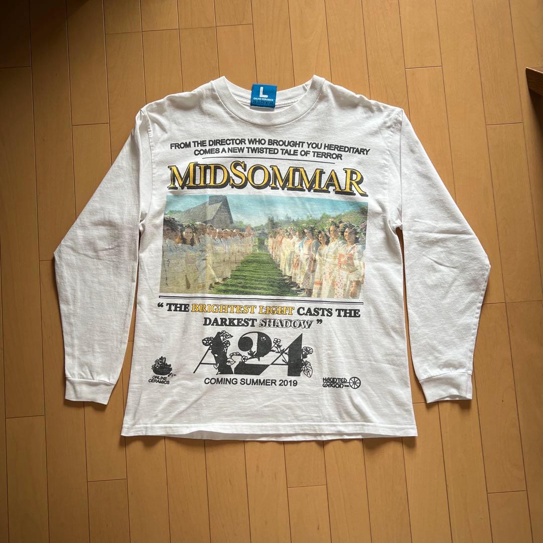 Lサイズ A24 MIDSOMMAR online ceramics Tシャツ