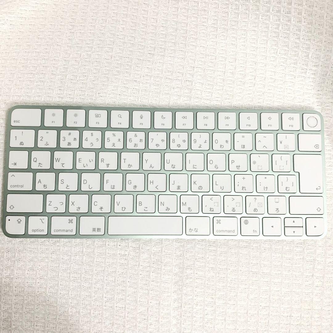 apple iMac green A2449 touchIDキーボード