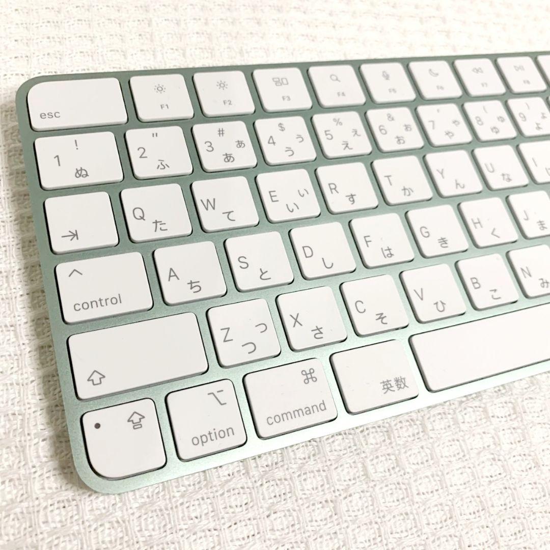 apple iMac green A2449 touchIDキーボード