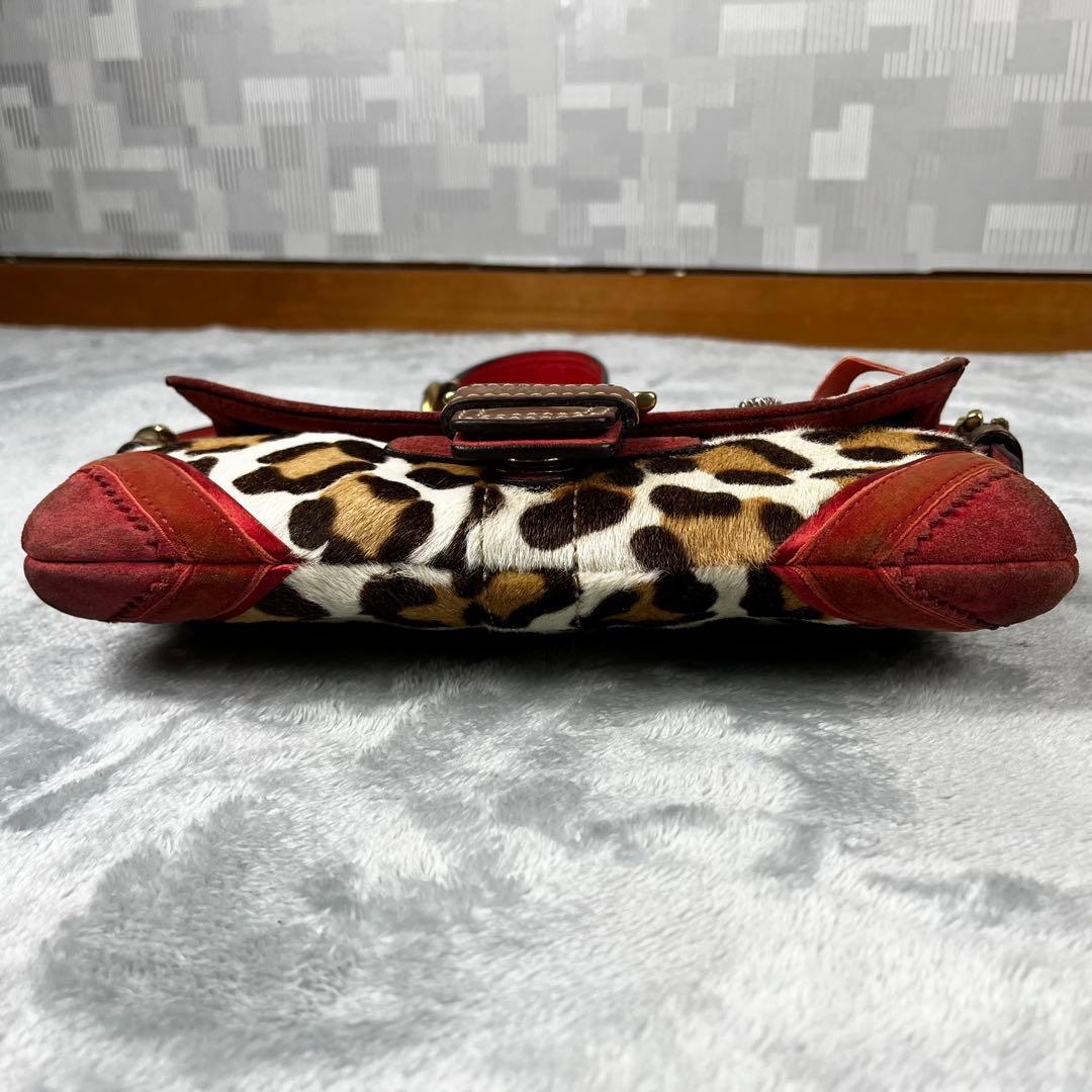 バッグ Coach Soho Bag Unborn Calf Leopard