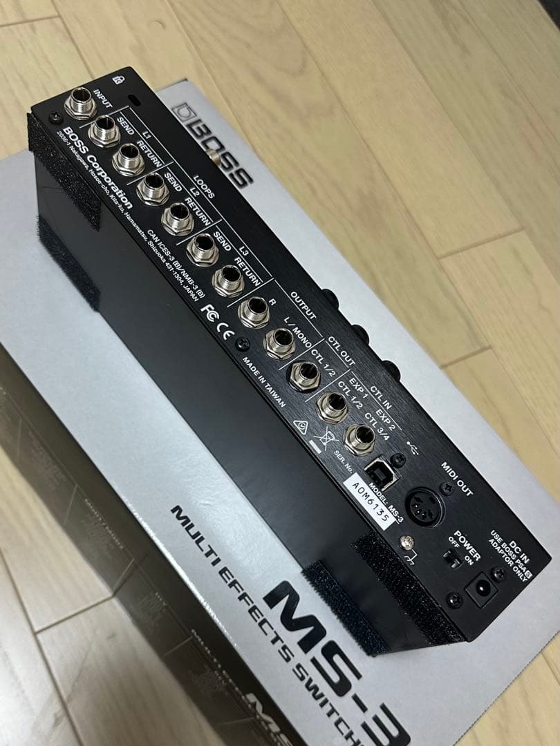 BOSS MS-3 ギター ベース エフェクター プログラマブルスイッチャー