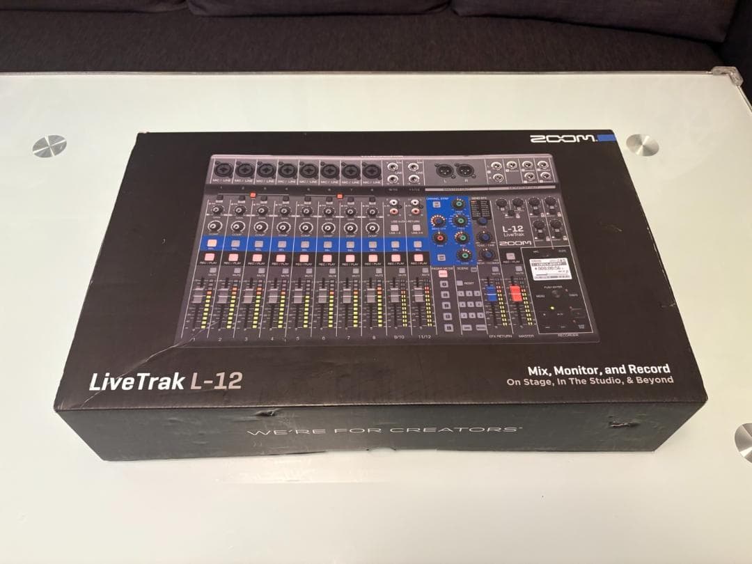 Zoom LiveTrak L-12（ズーム ライブトラック L-12）